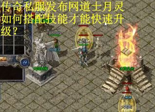 传奇私服发布网道士月灵如何搭配技能才能快速升级？