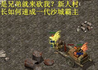 是兄弟就来砍我？新人村长如何速成一代沙城霸主