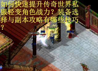 如何快速提升传奇世界私服轻变角色战力？装备选择与副本攻略有哪些技巧？