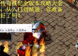 传奇战纪全版本攻略大全：从入门到精通，你准备好了吗？