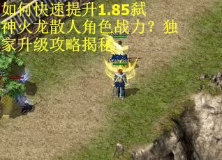 如何快速提升1.85弑神火龙散人角色战力？独家升级攻略揭秘