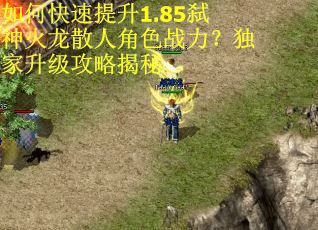 如何快速提升1.85弑神火龙散人角色战力？独家升级攻略揭秘